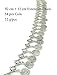 Boosic Long Dangle Coin Tassel Dance Belt Adjustable Waist Chain Belt Gypsy Bohemian For Women