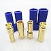 10 Pairs EC5 Bullet Banana Plug Connector Female Male 5mm Bullet Gold Connector for RC ESC LIPO Battery