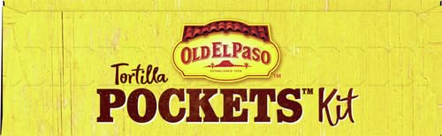 OLD EL PASO TORTILLA POCKETS DINNER KIT, 12.4 OZ