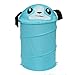 KINGSO Carton Kid Foldable Pop-Up Laundry Hamper Storage Basket Blue