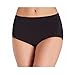 Carole Hochman Women's Seamless Brief - Medium - Black (Pack of 5)