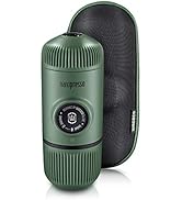 WACACO Nanopresso Portable Espresso Maker Bundled with Protective Case, Upgrade Version of Minipr...