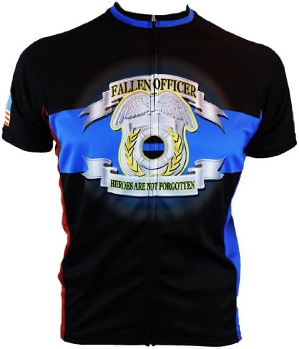 Fallen Police Officer Cycling Jersey (Small)