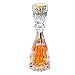 Crystal Clear Crystal Mouthwash Decanter Bottle-Countertop Bathroom Accessory Keeps Your Dental Hygiene Items Conveniently in Reach