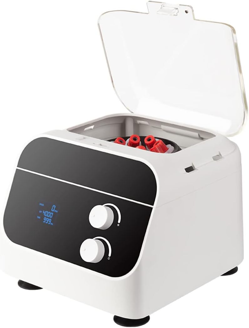 LotFun PRP Centrifuge Lab Machine Digital 0-4000 RPM 8x20ml 110-240V Medical