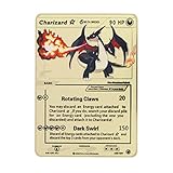 Hand Held Legend Immortal Pokemon Metal Cards
