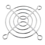 uxcell Muffin Fan Guard Finger Grill Chrome Metal Wire 60mm 2.4" Computer CPU