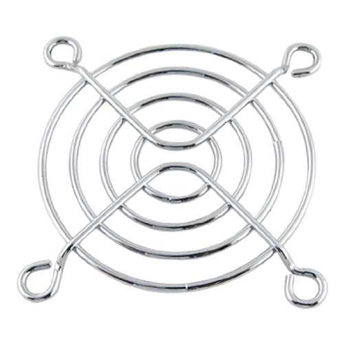 uxcell Muffin Fan Guard Finger Grill Chrome Metal Wire 60mm 2.4" Computer CPU