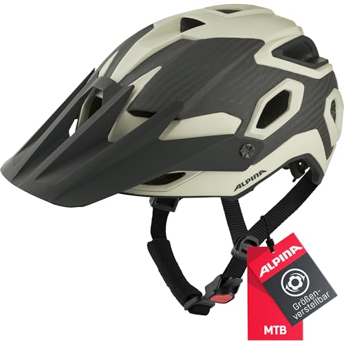 ALPINA Rootage MTB-Fahrradhelm, Mojave-Sand matt, 52-57 cm
