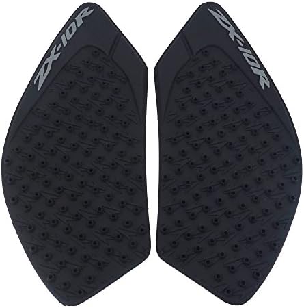 Gas Tank Pad Traction Side Fuel Knee Decal For Kawasaki Ninja ZX10R 2008-2010 09