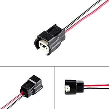 Amazon.com: Nicecnc 6pcs Fuel Injector Connectors Pigtail Replace