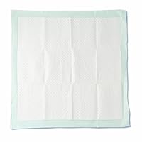 Medline Heavy Absorbency Underpads, 36" x 36" Quilted Fluff and Polymer Disposable Underpad, 50 Per Case, Great Protection as Bed Pads and Pee Pads