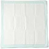 Medline Heavy Absorbency 36" x 36" Quilted Fluff And Polymer Disposable Underpads, 50 Per Case, Great Protection For Beds, Furniture, Surfaces