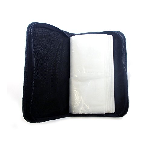 CD Holder DVD Case Storage Wallet Disc Organizer Storage Disc Wallet Bag 64 New