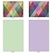 The Best Card Company - 10 Boxed All Occasion Cards with Envelopes (4 x 5.12 Inch) - Colorful, Fun Note Cards Assorted - Harlequin M3054