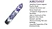 Amethyst Obelisk Tower – Natural Crystal Healing Stone for Energy, Meditation & Chakra Balancing – Spiritual Home Decor & Gift – Polished Purple Quartz Point (3 inch)