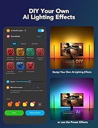 Govee AI Gaming Sync Box Kit, with Light Bars and