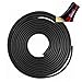 Car Door Edge Guards Trim Anti Door Ding Rubber Strips 32 Feet Black