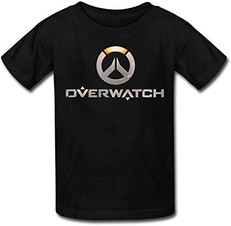 Lianfa Kid's Overwatch OW Logo Short Sleeve T-Shirt