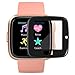 KINPEI for Fitbit Versa/Versa Lite/Screen Protector [Bubble-Free] [4 Pack] [Full Coverage] [Waterproof] [Scratch Resistant ] Flexible Film (Versa/Versa Lite)