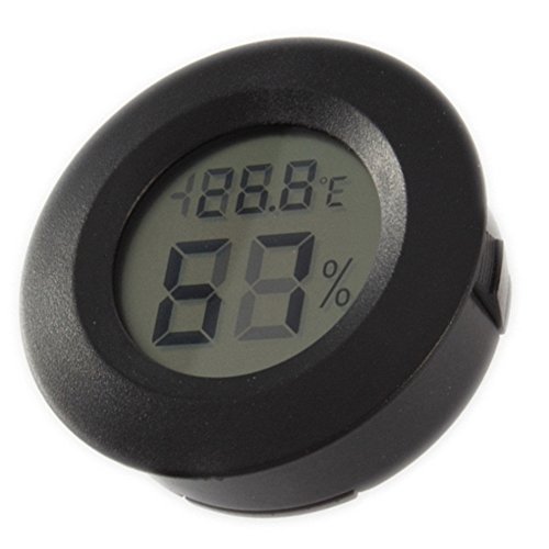 image for Accreate Multifunction Mini Embedded LCD Digital Thermometer Hygromete
