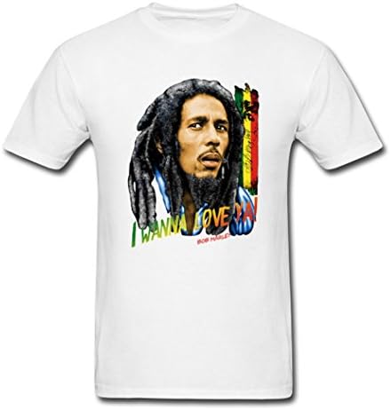 LoveTS Customize Men's Bob Marley Tour T-Shirts Medium