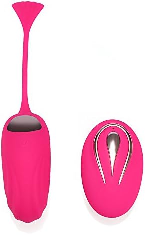 CJOC8H 12-frequency Relax Egg Remote-controlled Vib rato r - Rose