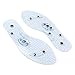 Acupressure Magnetic Massage Foot Therapy Reflexology Pain Relief Shoe Insoles 1 Pair Washable and Cuttable, Maximum Size is 10.6 Inch (Men and Women)