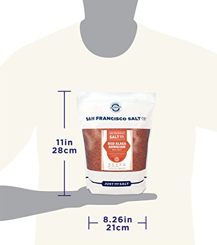 Red Alaea Hawaiian Sea Salt - 5 lb. Bag Coarse Grain by San Francisco Salt Company - Thumbnail 7