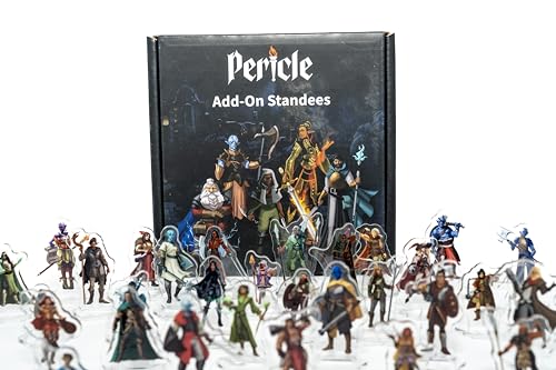 Pericle | Additional Hero Standees | Tabletop RPG Accessory | 75 Unique Designs