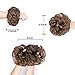 MORICA Messy Bun Hair Scrunchies 2PCS Messy Bun Hair Piece for Women Curly Wavy Scrunchy Updo Bun Extensions(Color:12#)thumb 3