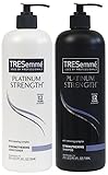 Tresemme Platinum Strength Shampoo and Conditioner Set With Pump, 25 Ounce