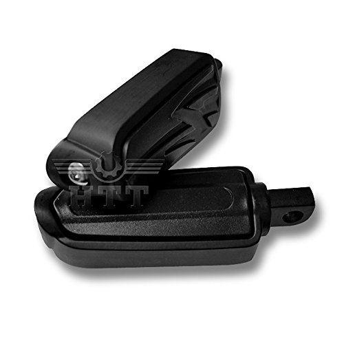 XKH- Motorcycle Foot pegs Rest Compatible with Street Bob EFI FXDBI FXDB Special FLHXS FXDC BLACK [B00Y7C4JGI] - Thumbnail 7