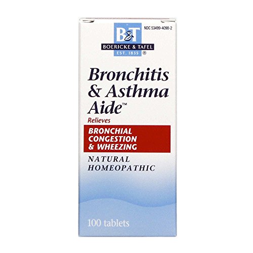Boericke and Tafel Bronchitis and Asthma Aide, 100 Tablets