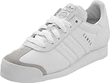 adidas Originals Men's Samoa Retro Sneaker Running Shoe, White/Silver, 11 M US