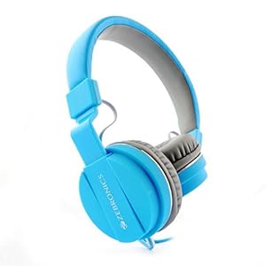 ZEBRONICS Storm Wired Headphone with Mic (Blue)