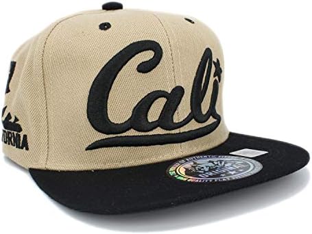 LAFSQ Embroidered CALI with California MAP Snapback Cap