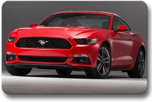 Doormats Cover Floor Living Room Door Mats New Arrival Ford mustang Non-skid 16x24Inch / 40x60cm