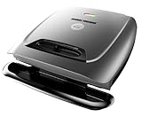 George Foreman GR2121P 8-Serving Classic Plate Grill with Variable Temperature, Platinum (Kitchen)
