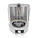 NutriChef Vertical Rotisserie Oven Roaster - Rotating Shawarma/Kebab Machine with Skewer and Rack, Basket Tower, Roasting Rack, Poultry Tower, Drip Tray - For Meat Chicken Turkey Lamb - PKRT15 White