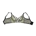 ETOSELL Women Push Up Underwire Padded Up Embroidery Lace Bra Brassiere (32A, Black)