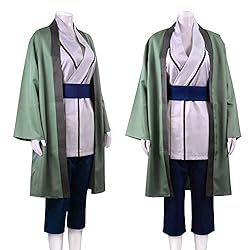 Tsunade Cosplay Costume Coat Halloween Outfit