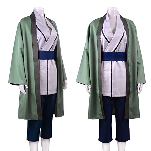 Tsunade Cosplay Costume Coat Halloween Outfit