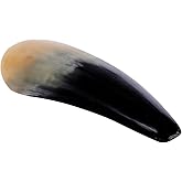 Healifty Cow Horn Gua Sha Scraping Board 5.5 Inch Triangle Body Guasha Tool for Muscle Relief and Skin Care Massage Therapy