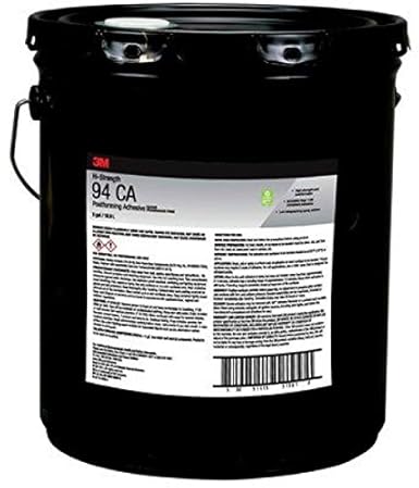 3m 94ca Hi Strength Postforming 94 Ca Adhesive Clear Low Voc 5 Gal Pail Amazon Com Industrial Scientific