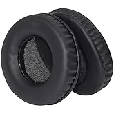 MDR NC7 Headphone Earpads Replacement Ear Pads Cushion Compatible with Philips SHB3060 Sony MDR-NC6 MDR NC6 MDR-NC8 AKG K518 K81 Noise Canceling Headsets, Black