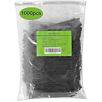 zip ties 4 inch, heavy duty cable nylone cable ties (4inch)