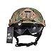OneTigris Military Helmet MH Type Helmet Tactical Airsoft Paintball Fast Helmet with Goggle (Multicam)