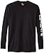 Carhartt Men's Big & Tall Signature Sleeve Logo Long Sleeve T Shirt