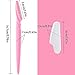 Yzooiyl 24Pcs Eyebrow Facial Hair Razors Precision Trimmer Safety Shaper Shaver Multipurpose for Women and Men with Precision Cover